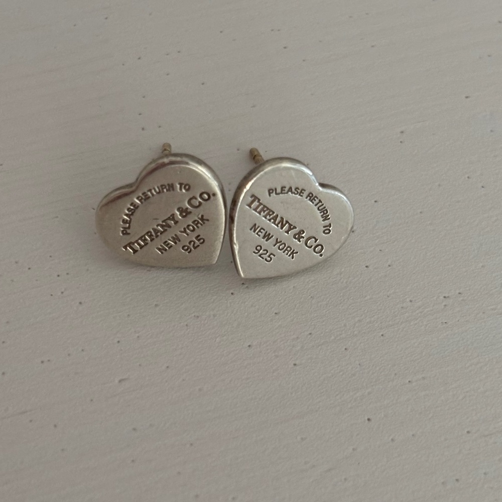 Return to Tiffany® Heart Tag Stud Earrings